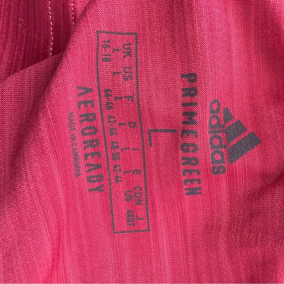 Adidas Women's Pink Workout Yoga Gym Crop Top - Picture 4 of 9